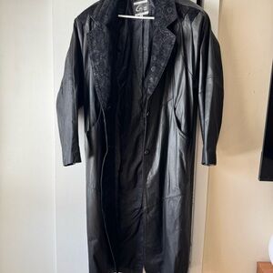 G-III Leather Trench Coat
